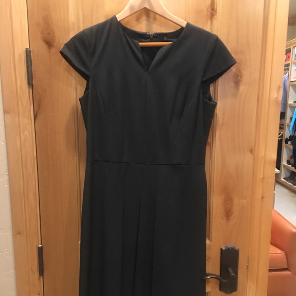 Brooks brothers grey dress size 8